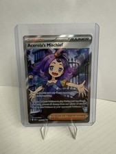 Pokemon Cards Acerola's Mischief 165/132 Mega Evolution Ultra Rare NM