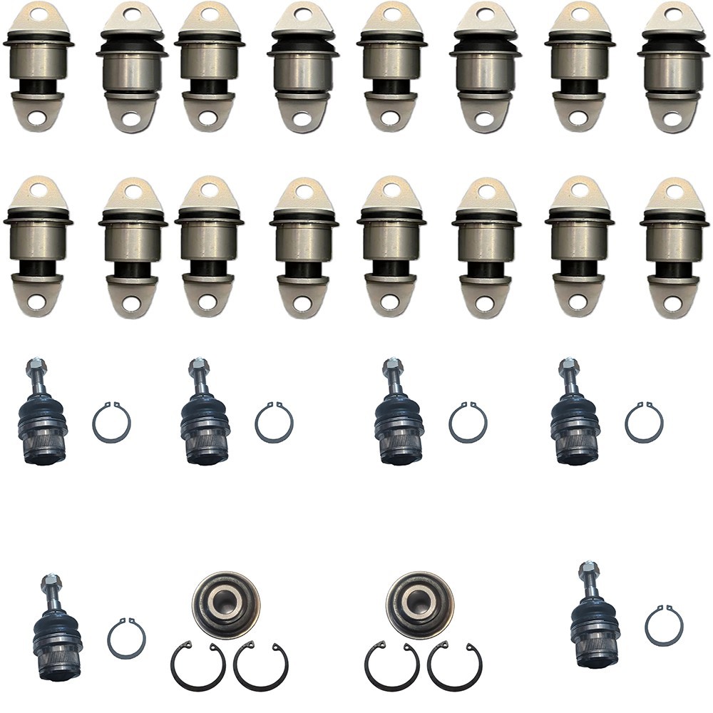 McLaren 570S 650S control arm bushings and ball heads 8 ball heads 16 bushing