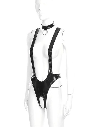 Women Clubwear Sling Jumpsuit Underwear Bodysuit Stretchy Lingerie Nightwear - Picture 27 of 66