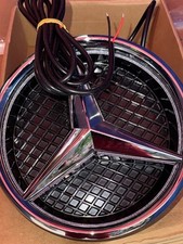 2006-2017 Mercedes-benz Front Grille Emblems Star Whousing For A B C E Gl Glk M 2006-2017 Mercedes-benz Front Grille Emblems Star Whousing For A B C E Gl Glk M