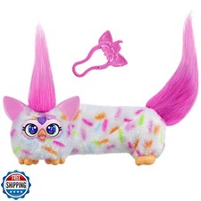 FURBY DJ Furblets Berry-Cup-Cake Mini Electronic Plush Toy with F