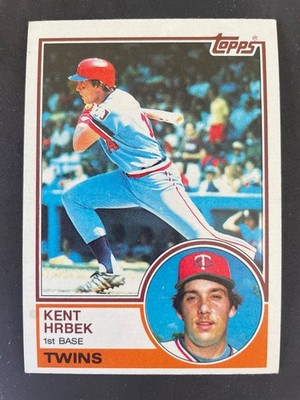 1983 Topps - Kent Hrbek #690 Twins (1rst full Topps card)
