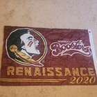 Florida State Seminoles Seminole Boosters Renaissance 2020 Flag Garnet/Gold — photo 3