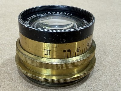 Carl Zeiss Jena 100mm F/4.5 DRP Vintage Brass Lens | eBay