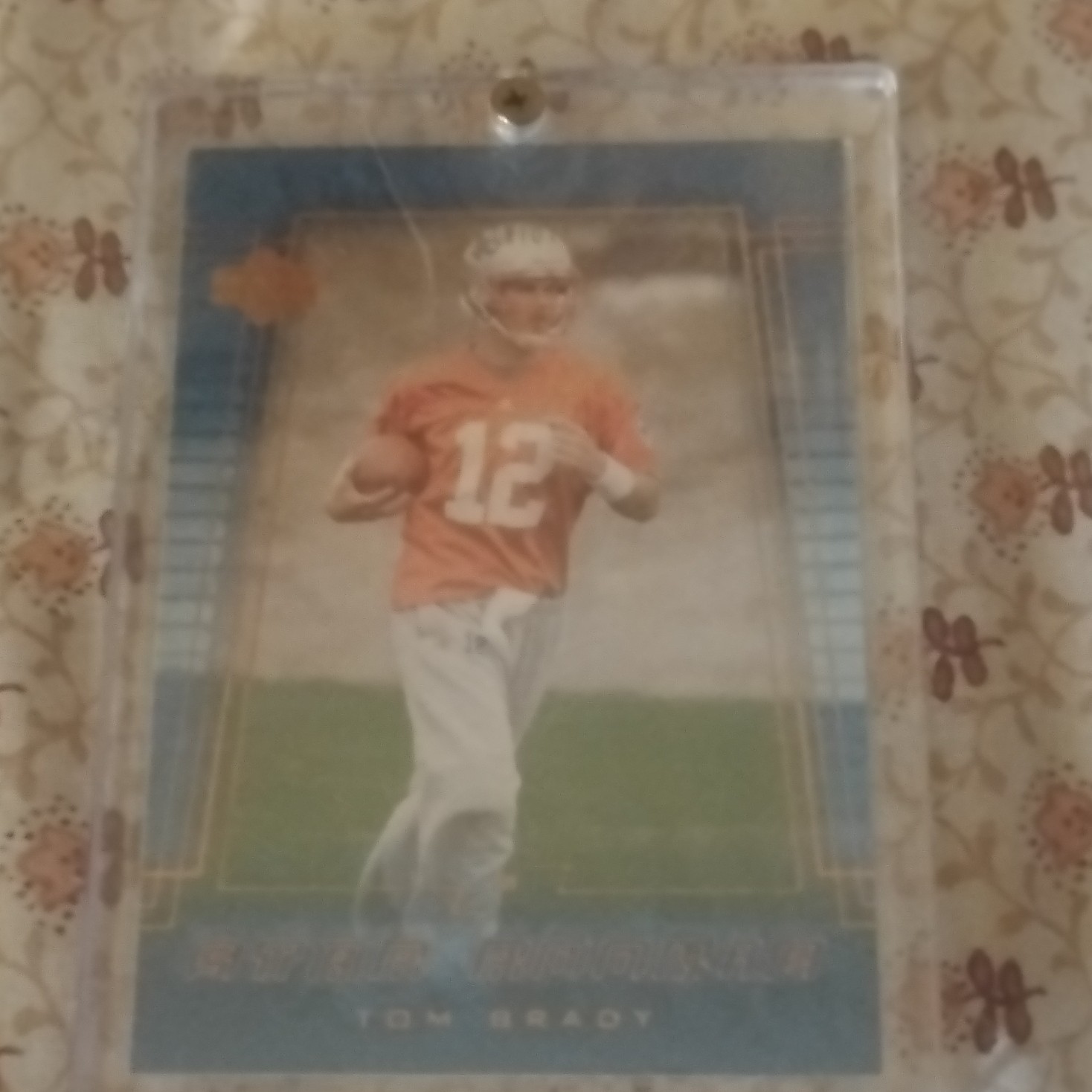 Upper Deck 2000 Tom Brady Rookie Card #254 New England Patriots NFL