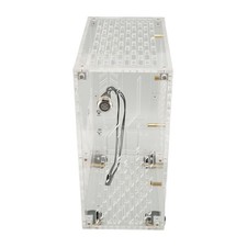 4.3L Clear Acrylic Panel Mini ITX Case 360 Degree Cooling For DIY Lover