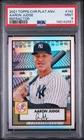 2021 Topps Chrome Platinum Anniversary AARON JUDGE Refractor PSA 9 Card #142