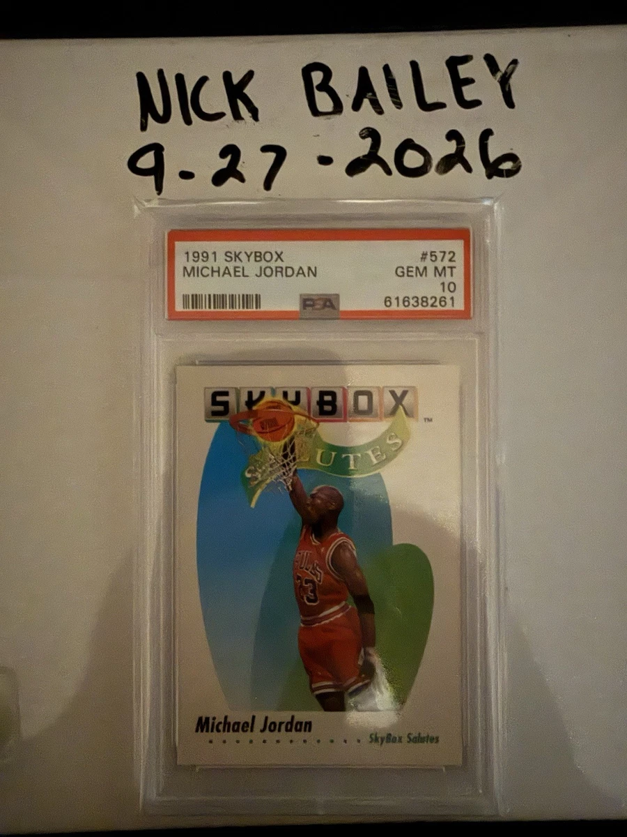 Michael Jordan PSA 10 Graded Basketball Trading Cards for sale | eBay
