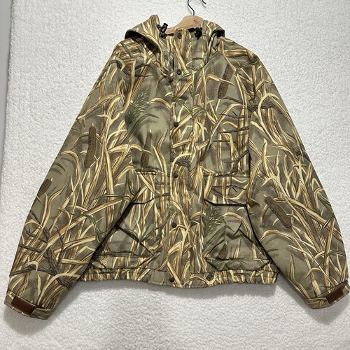 Giacca Columbia Vintage Uomo Taglia XL Delta Hunter Cappuccio Marsh Mimetica Caccia - Foto 1 di 21