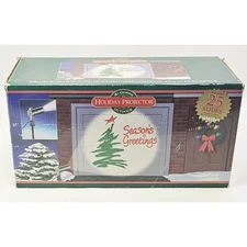 Vintage 1999 Mr Christmas Holiday Projector With 15 Slides For All Holidays NIB