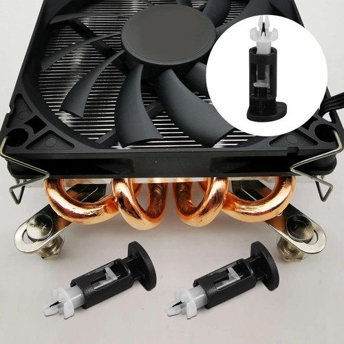 48 Pairs Kühlerzubehör Prozessorkühler Befestigungsclip Für CPU-Kühlerlüfter - Photo 8/12