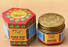 Tiger Balm (Red) Super Strength Pain Relief Ointment 19.4g (pack of 2) by Tiger 