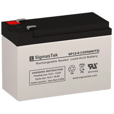 CyberPower CP1000PFCLCD UPS Rechargeable Replacement Battery, SigmasTek 12V 9Ah