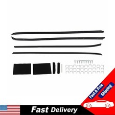 4pcs Left Right Weather Stripping Kit For Chevy Camaro Pontiac Firebird 70-81
