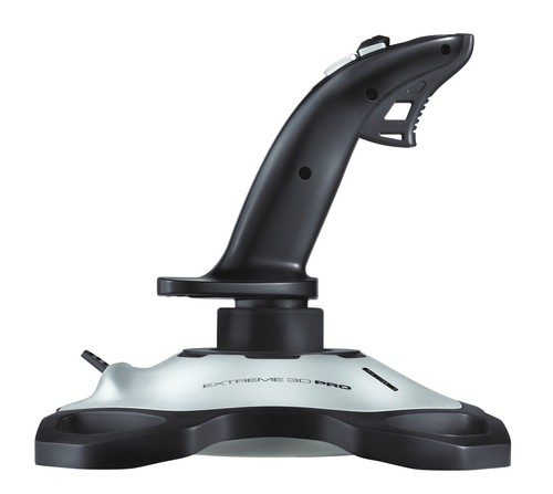 Logitech G Extreme 3D Pro Schwarz, Weiß USB 2.0 Digital Joystick PC - Bild 1 von 5