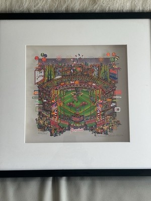 SUSANNAH MACDONALD (b.1954)  LIMITED EDITION 3D COLOUR PRINT  BASEBALL 