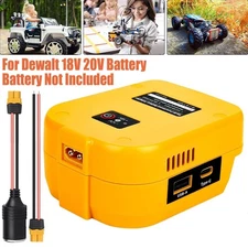 DeWalt Battery to 12V Converter With Dual USB Charging XT60 Port Power Wheels