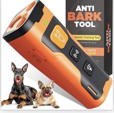 Ultrasonic Dog Repeller Anti Bark Device Stop Barking Humane Pet Training Tool
