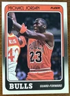 1988-89 FLEER MICHAEL JORDAN BASKETBALL CARD #17 READ DESC