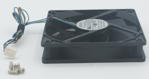 Everflow R121225BU 120x120x25mm 4 pin doppio cuscinetto a sfera DC 12V 0,4 amp ventola PWM - Foto 6 di 9
