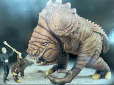 Vintage 1998 Kenner Star Wars Power of the Force Rancor & Luke Skywalker w Box