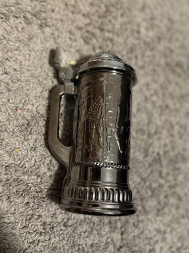 Vintage Avon Hunters Glass Stein With Lid And Deep Woods Aftershave EmptyBottle - Picture 6 of 8
