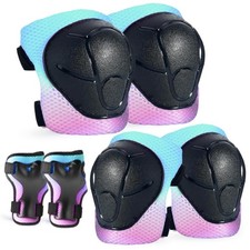 Kids/Youth Knee Pads and Elbow Pads Set for Kids 3-14 Years Boys Girls Protec...