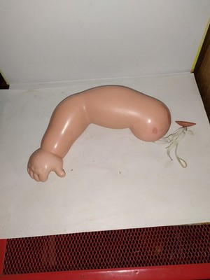 Alter Cellba Celluloid Kugelgelenk Baby-Arm rechts Puppe Gr. 60-Ersatzteil
