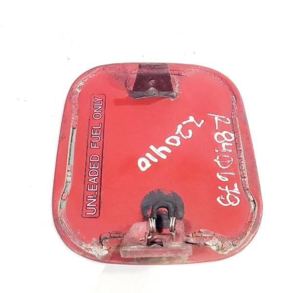 Fuel Gas Filler Door Lid Red Faded Paint OEM 1985 Nissan 300ZX - Image 3 of 4