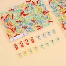 50 Pcs Sewing Clips for Fabric and Quilting,Premium Quilting Clips Assorted ...