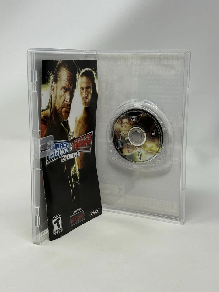 Refurbished WWE SmackDown vs. Raw 2009 Featuring ECW Sony PSP Complete CIB - Image 2 of 4
