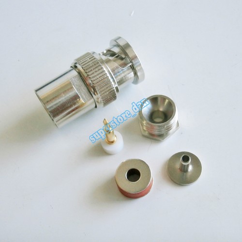 1Pcs BNC male plug clamp RG174 RG179 RG316 RG188 LMR100 RF Coax Cable connector - Picture 12 of 12