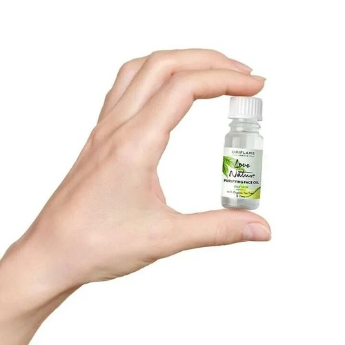 Oriflame LOVE NATURE Purifying Face Oil Tea Tree & Lime Oily Skin 10 ml - Picture 2 of 3