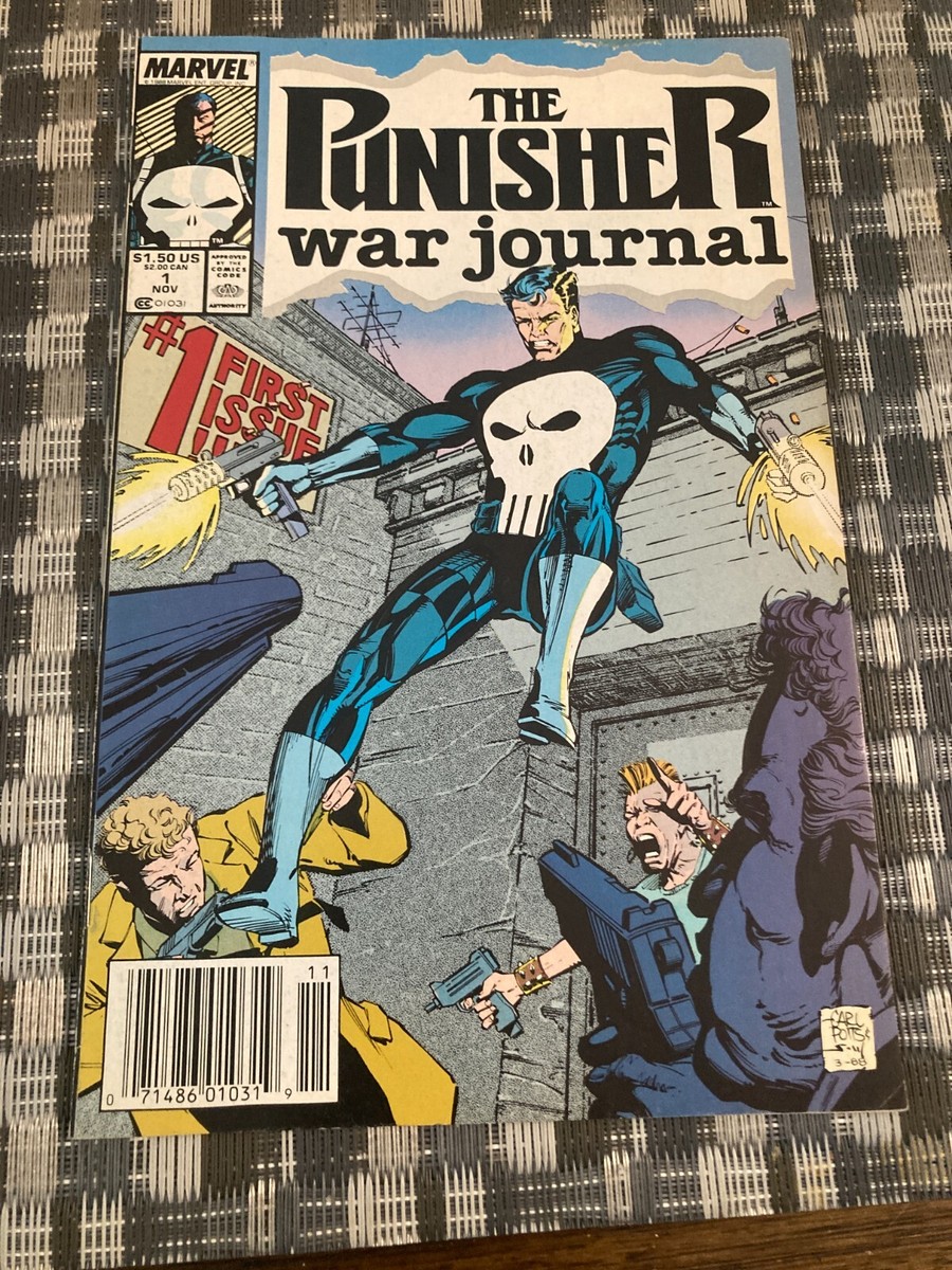 Punisher War Journal # 1 Newsstand cover - Origin story