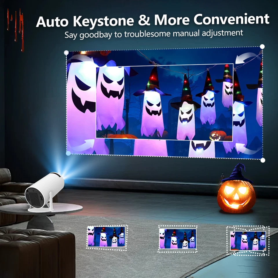 配备Android 11.0系统的高清投影仪，4:3/16:9的屏幕比例， 2.69inch LCD TFT display - Image 4 of 4