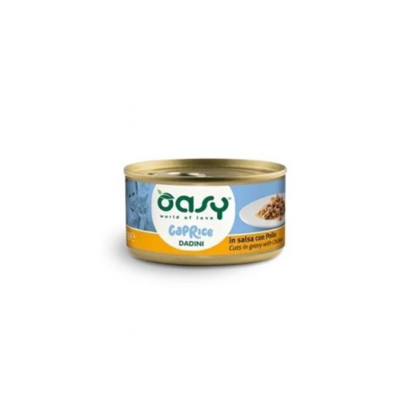 Oasy caprice dadini con pollo 85gr
