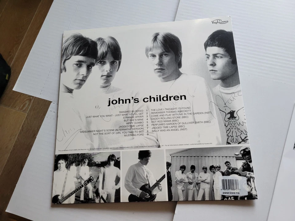 JOHN'S CHILDREN - Smashed Blocked 1960's UK PSYCH 180gram MARC BOLAN T-REX - Image 3 of 4