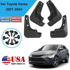 4X For Toyota Venza XU80 2021-2024 Front Rear Splash Guards Mudguards Mud Flap