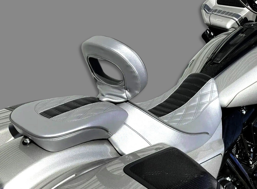 C&C Motorcycle Seat 20232024 CV0 Harley Davidson Touring/Bagger 3pc Seat eBay