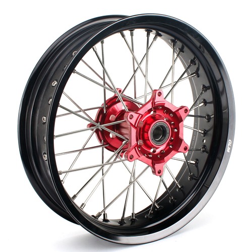 17x3.5/4.25 Supermoto Ruote Cerchi Dischi Staffa per Honda CRF250R CRF450R 15-21 - Foto 5 di 8