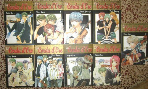 La Corda d'Oro by Yuki Kure Books 1 - 9 UNREAD AS NEW CONDITION Graphic Novel - Picture 2 of 2