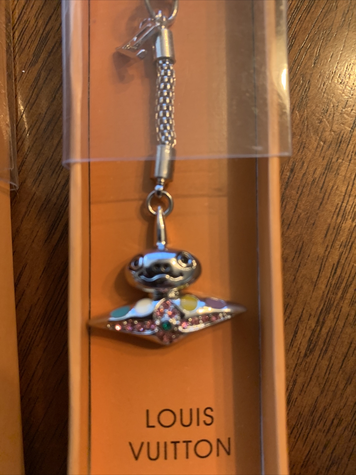 Louis Vuitton + Murakami Super Rare Panda+ Flower Hat & Onion Head Cell Charms image 9