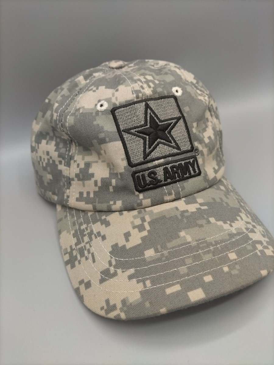 U.S. ARMY Cap Go Army Strong Embroidered Camo Hat Recruit Military