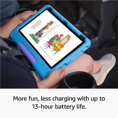 Amazon Fire HD 10 Kinder Tablet | Alter 3-7, 10,1 Zoll Bildschirm | 13. Gen 2023 | Pink - Bild 4 von 7