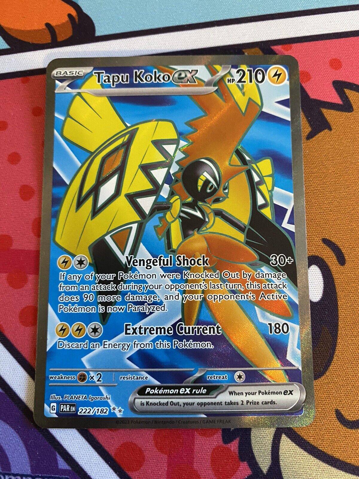 Tapu Koko ex #222/182 Paradox Rift