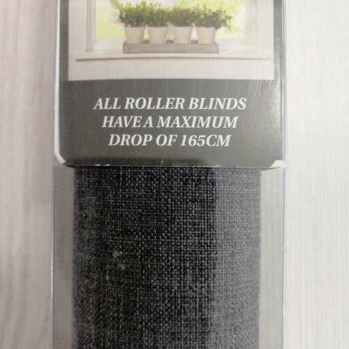 The Range DIVANTE Artex Grey Textured Blackout Roller Blind - 60cm x 165cm - 第 6/8 張圖片
