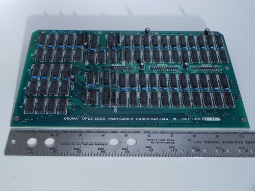 NUOVA SCHEDA PRINCIPALE OKUMA 5 E4809-045-044 O A1911-1105 SPEDIZIONE GRATUITA - Foto 8 di 11