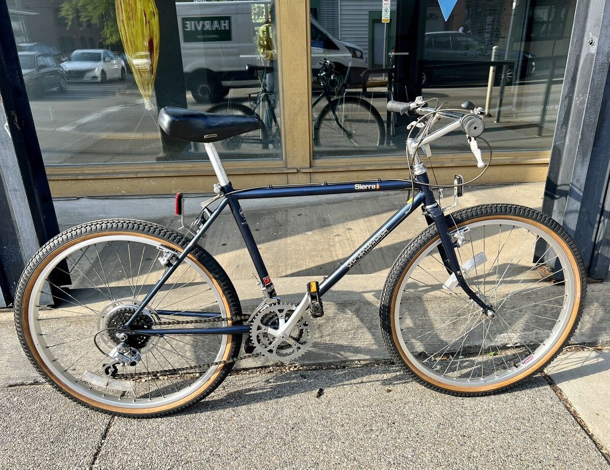 Vintage 1980s Schwinn Sierra Mountain Bike MTB Bullmoose Vintage 1980s Schwinn Sierra Mountain Bike MTB Bullmoose