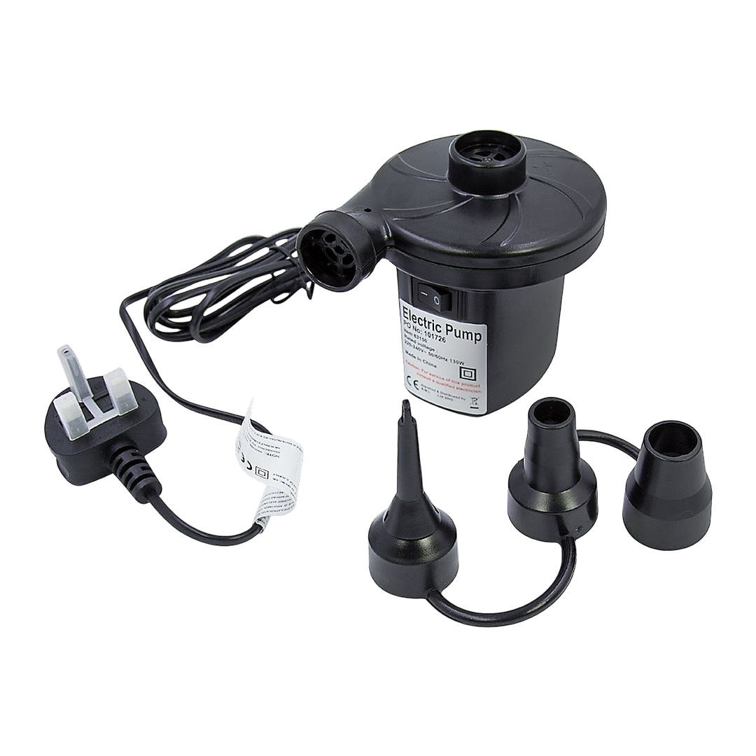 Milestone Electric Camping Air Pump 230v / 130w