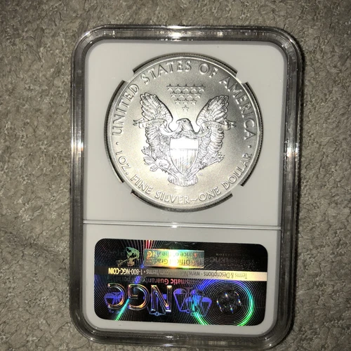 2015(W) American Silver Eagle NGC MS70 ER Statue of Liberty Label ✪COINGIANTS✪